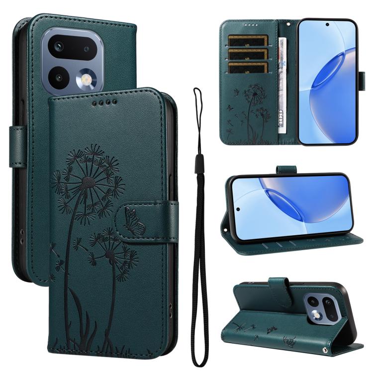 Dandelion Embossed Pattern Flip Leather Phone Case, For Realme 16T 5G, For Realme 16 Pro+ 5G Global, For Realme 16 Pro 5G Global, For Realme P4x 5G, For Realme C85 5G / 15X 5G India, For Realme C85 Pro 4G, For Realme 15T 5G, For Realme C71 4G India    ...