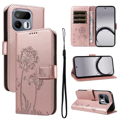 Dandelion Embossed Pattern Flip Leather Phone Case, For Realme 16T 5G, For Realme 16 Pro+ 5G Global, For Realme 16 Pro 5G Global, For Realme P4x 5G, For Realme C85 5G / 15X 5G India, For Realme C85 Pro 4G, For Realme 15T 5G, For Realme C71 4G India    ...