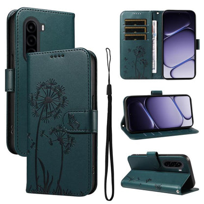 Dandelion Embossed Pattern Flip Leather Phone Case, For Realme 16T 5G, For Realme 16 Pro+ 5G Global, For Realme 16 Pro 5G Global, For Realme P4x 5G, For Realme C85 5G / 15X 5G India, For Realme C85 Pro 4G, For Realme 15T 5G, For Realme C71 4G India    ...