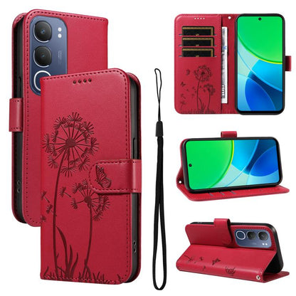 Dandelion Embossed Pattern Flip Leather Phone Case, For vivo Y05 4G / vivo Y21 5G 2026, For vivo V70 FE 5G, For vivo V70 5G Global/V70 Elite 5G, For vivo S50 Pro mini 5G, For vivo X300 Pro, For vivo X300, For vivo V60 Lite 4G, For vivo Y31 5G 2025 / Y2...