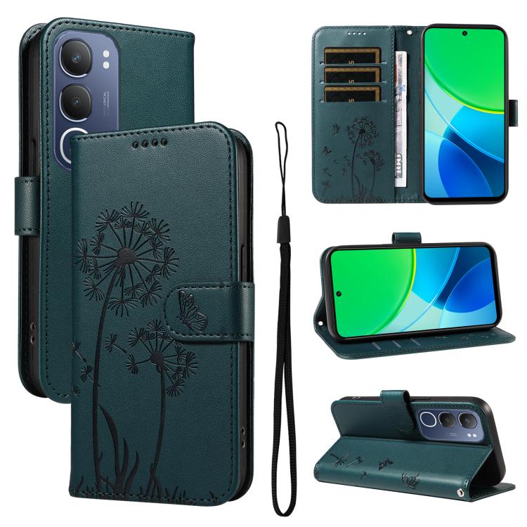 Dandelion Embossed Pattern Flip Leather Phone Case, For vivo Y05 4G / vivo Y21 5G 2026, For vivo V70 FE 5G, For vivo V70 5G Global/V70 Elite 5G, For vivo S50 Pro mini 5G, For vivo X300 Pro, For vivo X300, For vivo V60 Lite 4G, For vivo Y31 5G 2025 / Y2...