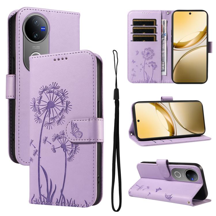Dandelion Embossed Pattern Flip Leather Phone Case, For vivo Y05 4G / vivo Y21 5G 2026, For vivo V70 FE 5G, For vivo V70 5G Global/V70 Elite 5G, For vivo S50 Pro mini 5G, For vivo X300 Pro, For vivo X300, For vivo V60 Lite 4G, For vivo Y31 5G 2025 / Y2...