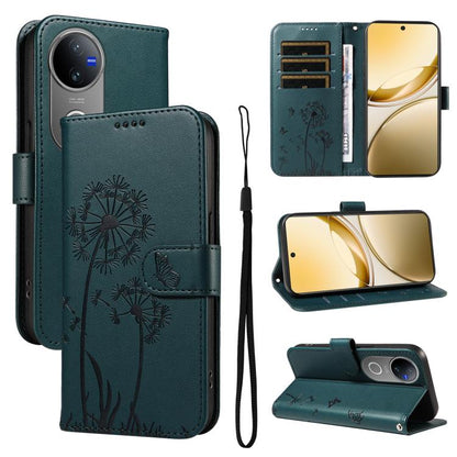 Dandelion Embossed Pattern Flip Leather Phone Case, For vivo Y05 4G / vivo Y21 5G 2026, For vivo V70 FE 5G, For vivo V70 5G Global/V70 Elite 5G, For vivo S50 Pro mini 5G, For vivo X300 Pro, For vivo X300, For vivo V60 Lite 4G, For vivo Y31 5G 2025 / Y2...