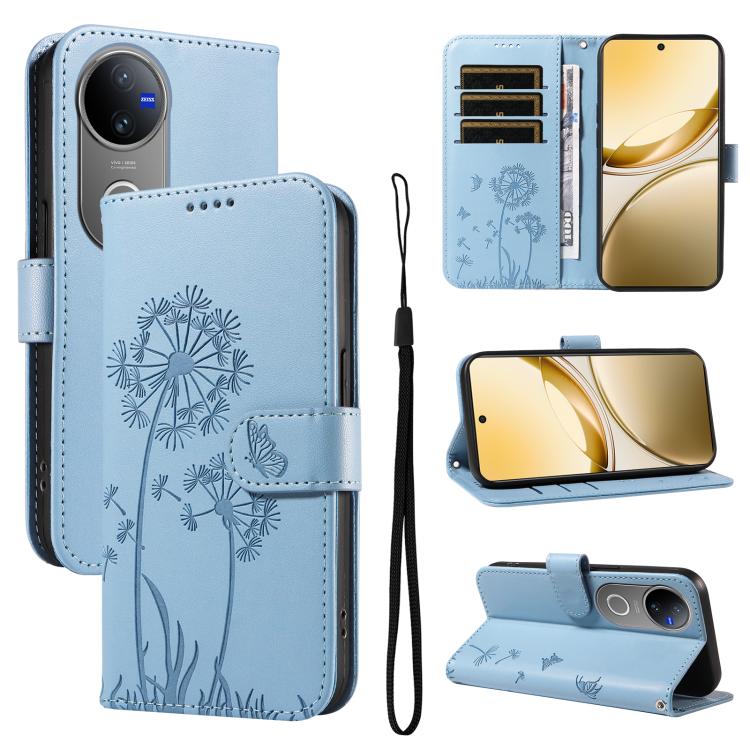 Dandelion Embossed Pattern Flip Leather Phone Case, For vivo Y05 4G / vivo Y21 5G 2026, For vivo V70 FE 5G, For vivo V70 5G Global/V70 Elite 5G, For vivo S50 Pro mini 5G, For vivo X300 Pro, For vivo X300, For vivo V60 Lite 4G, For vivo Y31 5G 2025 / Y2...