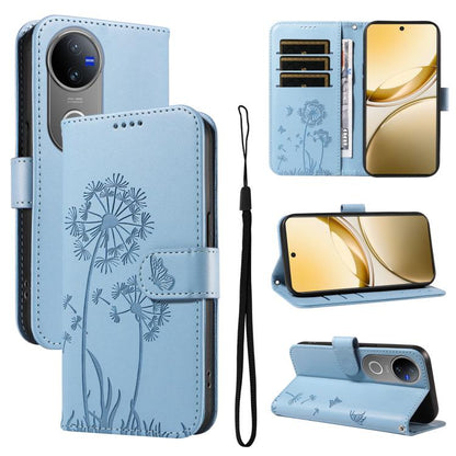 Dandelion Embossed Pattern Flip Leather Phone Case, For vivo Y05 4G / vivo Y21 5G 2026, For vivo V70 FE 5G, For vivo V70 5G Global/V70 Elite 5G, For vivo S50 Pro mini 5G, For vivo X300 Pro, For vivo X300, For vivo V60 Lite 4G, For vivo Y31 5G 2025 / Y2...