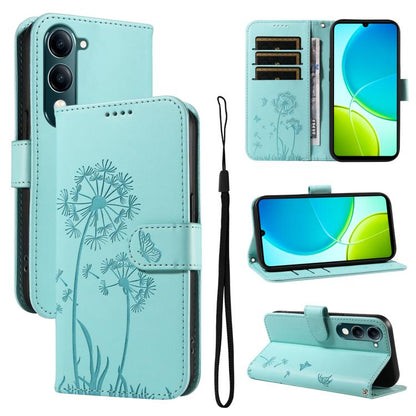 Dandelion Embossed Pattern Flip Leather Phone Case, For vivo Y05 4G / vivo Y21 5G 2026, For vivo V70 FE 5G, For vivo V70 5G Global/V70 Elite 5G, For vivo S50 Pro mini 5G, For vivo X300 Pro, For vivo X300, For vivo V60 Lite 4G, For vivo Y31 5G 2025 / Y2...