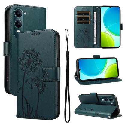 Dandelion Embossed Pattern Flip Leather Phone Case, For vivo Y05 4G / vivo Y21 5G 2026, For vivo V70 FE 5G, For vivo V70 5G Global/V70 Elite 5G, For vivo S50 Pro mini 5G, For vivo X300 Pro, For vivo X300, For vivo V60 Lite 4G, For vivo Y31 5G 2025 / Y2...