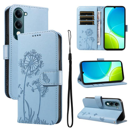 Dandelion Embossed Pattern Flip Leather Phone Case, For vivo Y05 4G / vivo Y21 5G 2026, For vivo V70 FE 5G, For vivo V70 5G Global/V70 Elite 5G, For vivo S50 Pro mini 5G, For vivo X300 Pro, For vivo X300, For vivo V60 Lite 4G, For vivo Y31 5G 2025 / Y2...