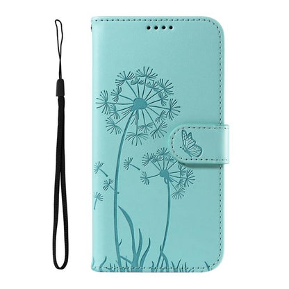 Dandelion Embossed Pattern Flip Leather Phone Case, For vivo V30E / V40 Lite Global