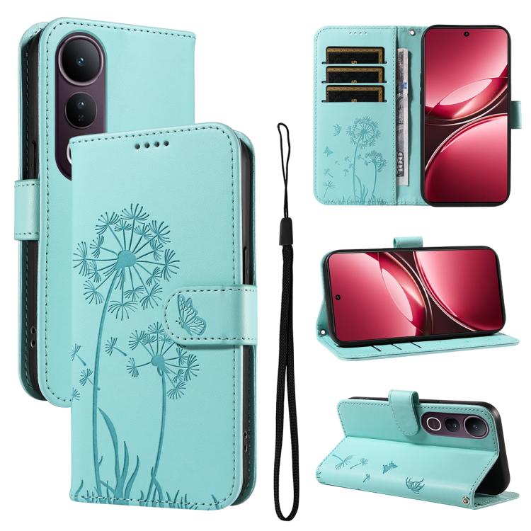 Dandelion Embossed Pattern Flip Leather Phone Case, For vivo Y05 4G / vivo Y21 5G 2026, For vivo V70 FE 5G, For vivo V70 5G Global/V70 Elite 5G, For vivo S50 Pro mini 5G, For vivo X300 Pro, For vivo X300, For vivo V60 Lite 4G, For vivo Y31 5G 2025 / Y2...