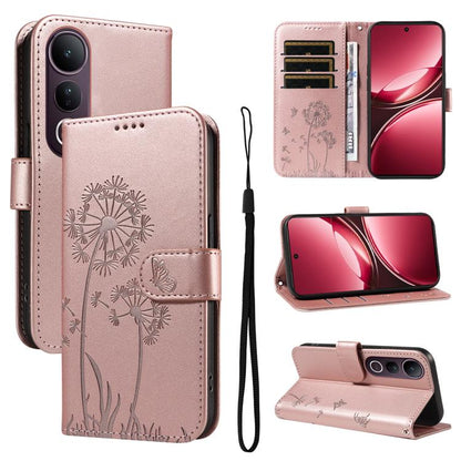 Dandelion Embossed Pattern Flip Leather Phone Case, For vivo Y05 4G / vivo Y21 5G 2026, For vivo V70 FE 5G, For vivo V70 5G Global/V70 Elite 5G, For vivo S50 Pro mini 5G, For vivo X300 Pro, For vivo X300, For vivo V60 Lite 4G, For vivo Y31 5G 2025 / Y2...