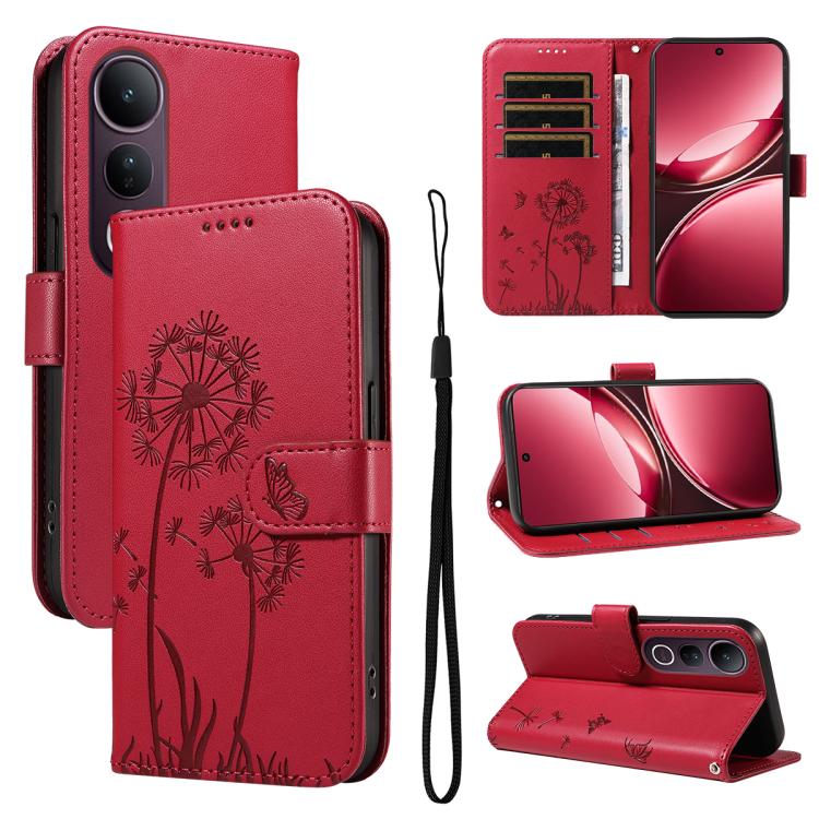 Dandelion Embossed Pattern Flip Leather Phone Case, For vivo Y05 4G / vivo Y21 5G 2026, For vivo V70 FE 5G, For vivo V70 5G Global/V70 Elite 5G, For vivo S50 Pro mini 5G, For vivo X300 Pro, For vivo X300, For vivo V60 Lite 4G, For vivo Y31 5G 2025 / Y2...