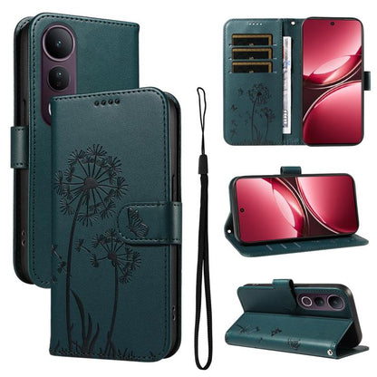 Dandelion Embossed Pattern Flip Leather Phone Case, For vivo Y05 4G / vivo Y21 5G 2026, For vivo V70 FE 5G, For vivo V70 5G Global/V70 Elite 5G, For vivo S50 Pro mini 5G, For vivo X300 Pro, For vivo X300, For vivo V60 Lite 4G, For vivo Y31 5G 2025 / Y2...
