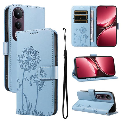 Dandelion Embossed Pattern Flip Leather Phone Case, For vivo Y05 4G / vivo Y21 5G 2026, For vivo V70 FE 5G, For vivo V70 5G Global/V70 Elite 5G, For vivo S50 Pro mini 5G, For vivo X300 Pro, For vivo X300, For vivo V60 Lite 4G, For vivo Y31 5G 2025 / Y2...