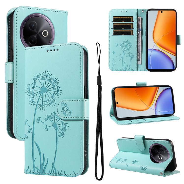 Dandelion Embossed Pattern Flip Leather Phone Case, For vivo Y05 4G / vivo Y21 5G 2026, For vivo V70 FE 5G, For vivo V70 5G Global/V70 Elite 5G, For vivo S50 Pro mini 5G, For vivo X300 Pro, For vivo X300, For vivo V60 Lite 4G, For vivo Y31 5G 2025 / Y2...