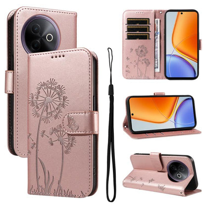 Dandelion Embossed Pattern Flip Leather Phone Case, For vivo Y05 4G / vivo Y21 5G 2026, For vivo V70 FE 5G, For vivo V70 5G Global/V70 Elite 5G, For vivo S50 Pro mini 5G, For vivo X300 Pro, For vivo X300, For vivo V60 Lite 4G, For vivo Y31 5G 2025 / Y2...