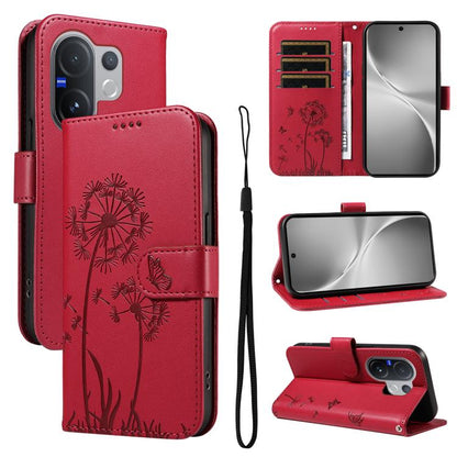 Dandelion Embossed Pattern Flip Leather Phone Case, For vivo Y05 4G / vivo Y21 5G 2026, For vivo V70 FE 5G, For vivo V70 5G Global/V70 Elite 5G, For vivo S50 Pro mini 5G, For vivo X300 Pro, For vivo X300, For vivo V60 Lite 4G, For vivo Y31 5G 2025 / Y2...