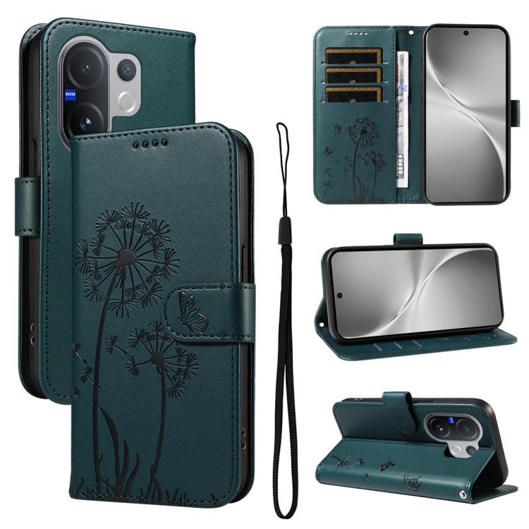 Dandelion Embossed Pattern Flip Leather Phone Case, For vivo Y05 4G / vivo Y21 5G 2026, For vivo V70 FE 5G, For vivo V70 5G Global/V70 Elite 5G, For vivo S50 Pro mini 5G, For vivo X300 Pro, For vivo X300, For vivo V60 Lite 4G, For vivo Y31 5G 2025 / Y2...