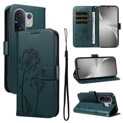 Dandelion Embossed Pattern Flip Leather Phone Case, For vivo Y05 4G / vivo Y21 5G 2026, For vivo V70 FE 5G, For vivo V70 5G Global/V70 Elite 5G, For vivo S50 Pro mini 5G, For vivo X300 Pro, For vivo X300, For vivo V60 Lite 4G, For vivo Y31 5G 2025 / Y2...