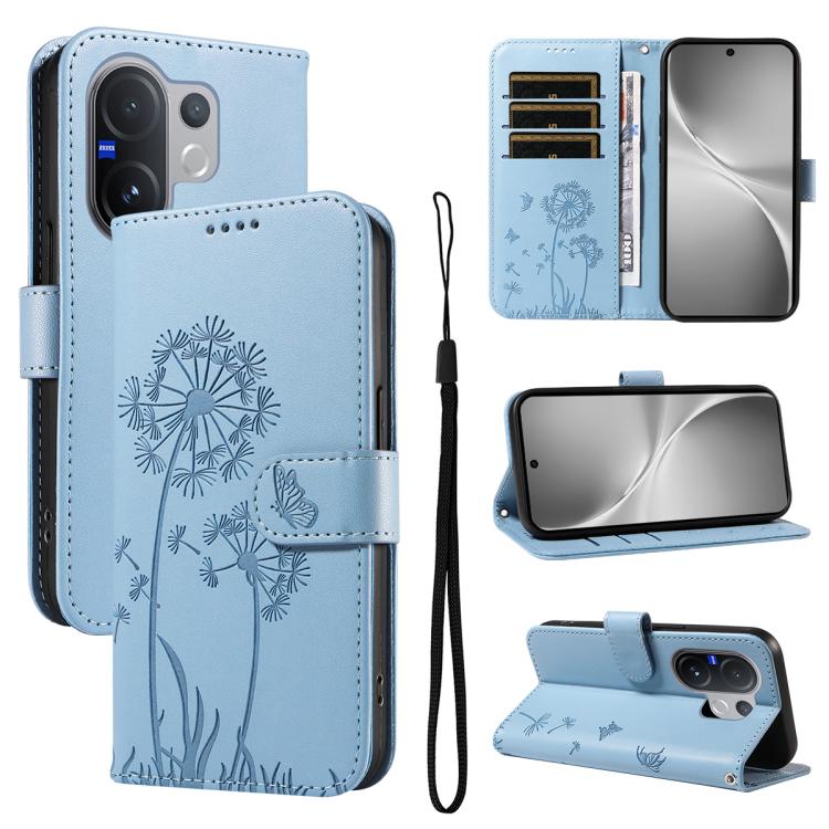 Dandelion Embossed Pattern Flip Leather Phone Case, For vivo Y05 4G / vivo Y21 5G 2026, For vivo V70 FE 5G, For vivo V70 5G Global/V70 Elite 5G, For vivo S50 Pro mini 5G, For vivo X300 Pro, For vivo X300, For vivo V60 Lite 4G, For vivo Y31 5G 2025 / Y2...