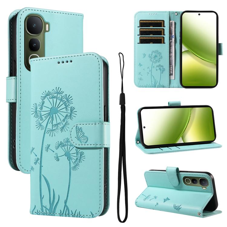 Dandelion Embossed Pattern Flip Leather Phone Case, For vivo Y05 4G / vivo Y21 5G 2026, For vivo V70 FE 5G, For vivo V70 5G Global/V70 Elite 5G, For vivo S50 Pro mini 5G, For vivo X300 Pro, For vivo X300, For vivo V60 Lite 4G, For vivo Y31 5G 2025 / Y2...