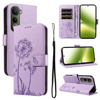 Dandelion Embossed Pattern Flip Leather Phone Case, For vivo Y05 4G / vivo Y21 5G 2026, For vivo V70 FE 5G, For vivo V70 5G Global/V70 Elite 5G, For vivo S50 Pro mini 5G, For vivo X300 Pro, For vivo X300, For vivo V60 Lite 4G, For vivo Y31 5G 2025 / Y2...