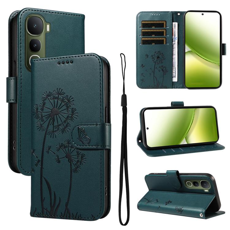 Dandelion Embossed Pattern Flip Leather Phone Case, For vivo Y05 4G / vivo Y21 5G 2026, For vivo V70 FE 5G, For vivo V70 5G Global/V70 Elite 5G, For vivo S50 Pro mini 5G, For vivo X300 Pro, For vivo X300, For vivo V60 Lite 4G, For vivo Y31 5G 2025 / Y2...