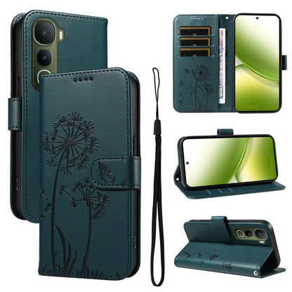 Dandelion Embossed Pattern Flip Leather Phone Case, For vivo Y05 4G / vivo Y21 5G 2026, For vivo V70 FE 5G, For vivo V70 5G Global/V70 Elite 5G, For vivo S50 Pro mini 5G, For vivo X300 Pro, For vivo X300, For vivo V60 Lite 4G, For vivo Y31 5G 2025 / Y2...