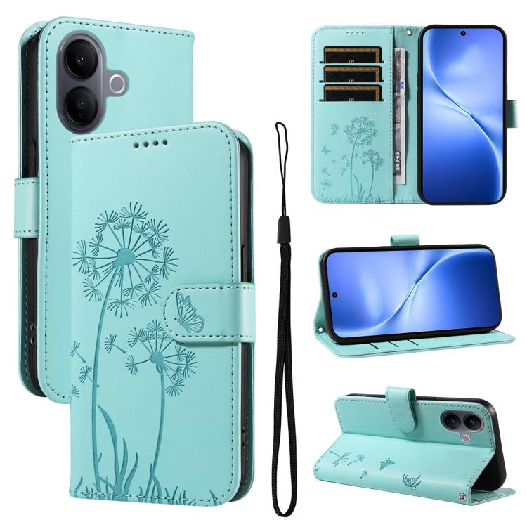 Dandelion Embossed Pattern Flip Leather Phone Case, For vivo Y05 4G / vivo Y21 5G 2026, For vivo V70 FE 5G, For vivo V70 5G Global/V70 Elite 5G, For vivo S50 Pro mini 5G, For vivo X300 Pro, For vivo X300, For vivo V60 Lite 4G, For vivo Y31 5G 2025 / Y2...
