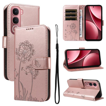 Dandelion Embossed Pattern Flip Leather Phone Case, For vivo Y05 4G / vivo Y21 5G 2026, For vivo V70 FE 5G, For vivo V70 5G Global/V70 Elite 5G, For vivo S50 Pro mini 5G, For vivo X300 Pro, For vivo X300, For vivo V60 Lite 4G, For vivo Y31 5G 2025 / Y2...