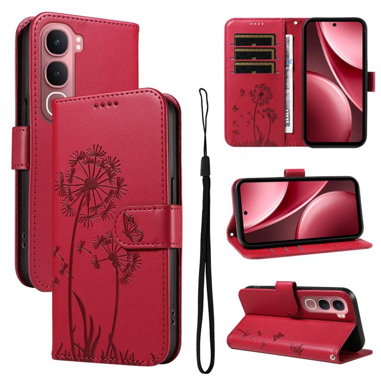 Dandelion Embossed Pattern Flip Leather Phone Case, For vivo Y05 4G / vivo Y21 5G 2026, For vivo V70 FE 5G, For vivo V70 5G Global/V70 Elite 5G, For vivo S50 Pro mini 5G, For vivo X300 Pro, For vivo X300, For vivo V60 Lite 4G, For vivo Y31 5G 2025 / Y2...