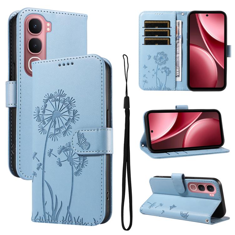 Dandelion Embossed Pattern Flip Leather Phone Case, For vivo Y05 4G / vivo Y21 5G 2026, For vivo V70 FE 5G, For vivo V70 5G Global/V70 Elite 5G, For vivo S50 Pro mini 5G, For vivo X300 Pro, For vivo X300, For vivo V60 Lite 4G, For vivo Y31 5G 2025 / Y2...