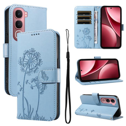 Dandelion Embossed Pattern Flip Leather Phone Case, For vivo Y05 4G / vivo Y21 5G 2026, For vivo V70 FE 5G, For vivo V70 5G Global/V70 Elite 5G, For vivo S50 Pro mini 5G, For vivo X300 Pro, For vivo X300, For vivo V60 Lite 4G, For vivo Y31 5G 2025 / Y2...