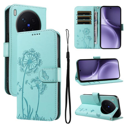 Dandelion Embossed Pattern Flip Leather Phone Case, For vivo Y05 4G / vivo Y21 5G 2026, For vivo V70 FE 5G, For vivo V70 5G Global/V70 Elite 5G, For vivo S50 Pro mini 5G, For vivo X300 Pro, For vivo X300, For vivo V60 Lite 4G, For vivo Y31 5G 2025 / Y2...