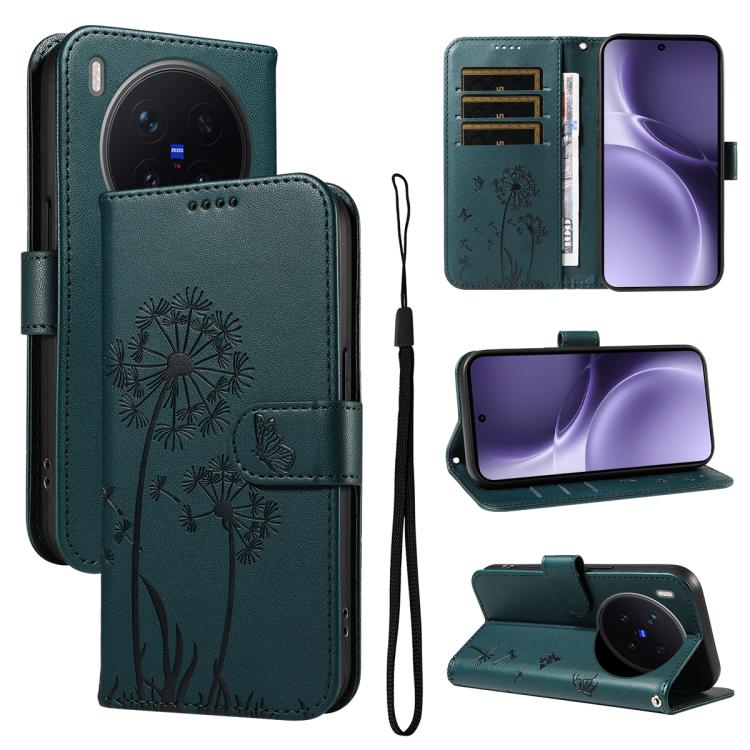 Dandelion Embossed Pattern Flip Leather Phone Case, For vivo Y05 4G / vivo Y21 5G 2026, For vivo V70 FE 5G, For vivo V70 5G Global/V70 Elite 5G, For vivo S50 Pro mini 5G, For vivo X300 Pro, For vivo X300, For vivo V60 Lite 4G, For vivo Y31 5G 2025 / Y2...