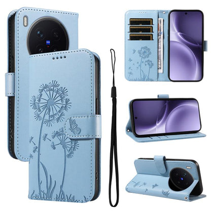 Dandelion Embossed Pattern Flip Leather Phone Case, For vivo Y05 4G / vivo Y21 5G 2026, For vivo V70 FE 5G, For vivo V70 5G Global/V70 Elite 5G, For vivo S50 Pro mini 5G, For vivo X300 Pro, For vivo X300, For vivo V60 Lite 4G, For vivo Y31 5G 2025 / Y2...