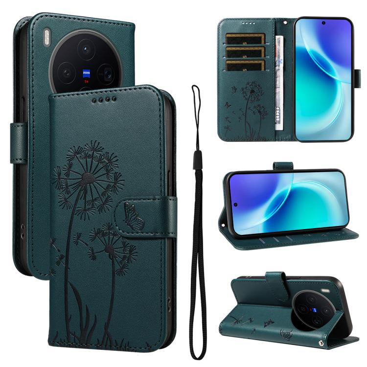 Dandelion Embossed Pattern Flip Leather Phone Case, For vivo Y05 4G / vivo Y21 5G 2026, For vivo V70 FE 5G, For vivo V70 5G Global/V70 Elite 5G, For vivo S50 Pro mini 5G, For vivo X300 Pro, For vivo X300, For vivo V60 Lite 4G, For vivo Y31 5G 2025 / Y2...