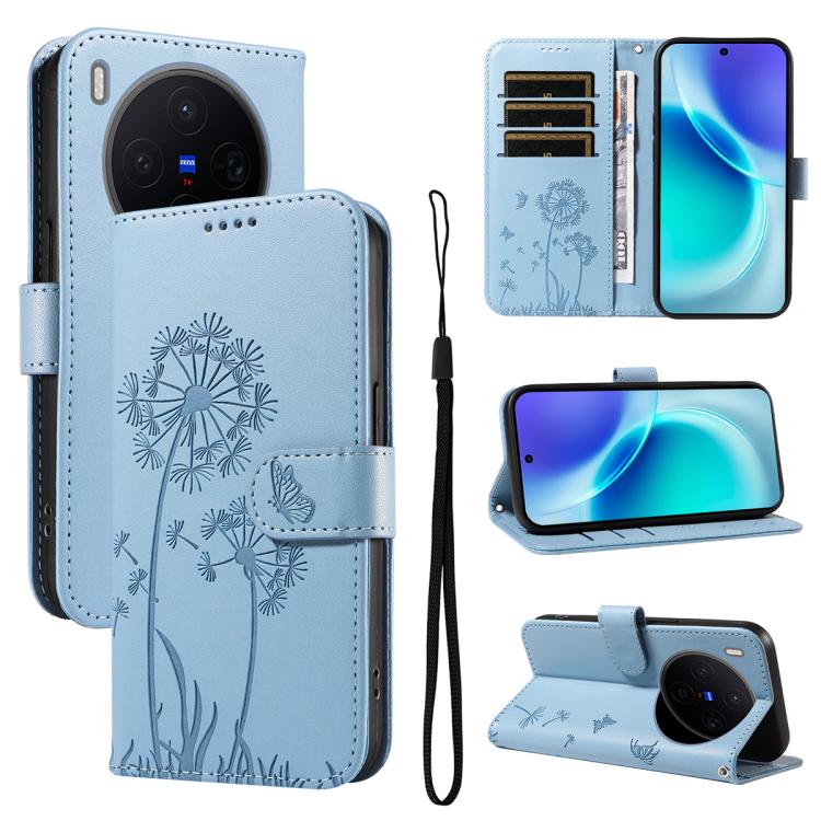Dandelion Embossed Pattern Flip Leather Phone Case, For vivo Y05 4G / vivo Y21 5G 2026, For vivo V70 FE 5G, For vivo V70 5G Global/V70 Elite 5G, For vivo S50 Pro mini 5G, For vivo X300 Pro, For vivo X300, For vivo V60 Lite 4G, For vivo Y31 5G 2025 / Y2...