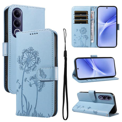 Dandelion Embossed Pattern Flip Leather Phone Case, For vivo Y05 4G / vivo Y21 5G 2026, For vivo V70 FE 5G, For vivo V70 5G Global/V70 Elite 5G, For vivo S50 Pro mini 5G, For vivo X300 Pro, For vivo X300, For vivo V60 Lite 4G, For vivo Y31 5G 2025 / Y2...