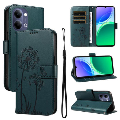 Dandelion Embossed Pattern Flip Leather Phone Case, For vivo Y05 4G / vivo Y21 5G 2026, For vivo V70 FE 5G, For vivo V70 5G Global/V70 Elite 5G, For vivo S50 Pro mini 5G, For vivo X300 Pro, For vivo X300, For vivo V60 Lite 4G, For vivo Y31 5G 2025 / Y2...