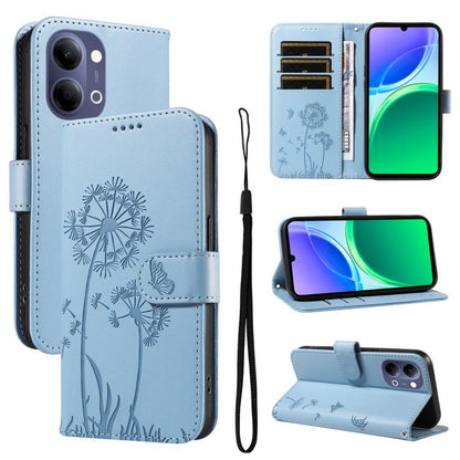 Dandelion Embossed Pattern Flip Leather Phone Case, For vivo Y05 4G / vivo Y21 5G 2026, For vivo V70 FE 5G, For vivo V70 5G Global/V70 Elite 5G, For vivo S50 Pro mini 5G, For vivo X300 Pro, For vivo X300, For vivo V60 Lite 4G, For vivo Y31 5G 2025 / Y2...