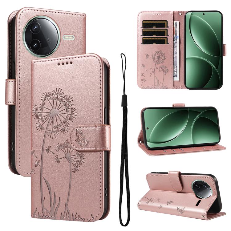 Dandelion Embossed Pattern Flip Leather Phone Case, For Redmi 17C/14C 4G/A4 5G/Poco C75 5G, For Redmi K90 Pro Max/Poco F8 Ultra, For Redmi K90/Poco F8 Pro, For Redmi 15C 5G / 4G EU 173mm, For Redmi 15 5G Global/15 4G SEA 169.5mm                        ...