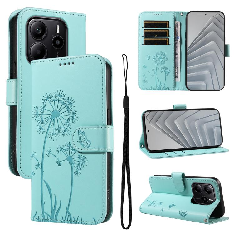 Dandelion Embossed Pattern Flip Leather Phone Case, For Redmi 17C/14C 4G/A4 5G/Poco C75 5G, For Redmi K90 Pro Max/Poco F8 Ultra, For Redmi K90/Poco F8 Pro, For Redmi 15C 5G / 4G EU 173mm, For Redmi 15 5G Global/15 4G SEA 169.5mm                        ...