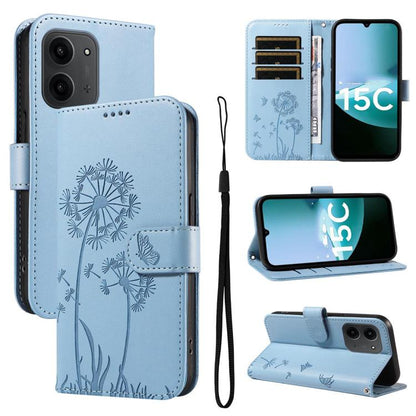 Dandelion Embossed Pattern Flip Leather Phone Case, For Redmi 17C/14C 4G/A4 5G/Poco C75 5G, For Redmi K90 Pro Max/Poco F8 Ultra, For Redmi K90/Poco F8 Pro, For Redmi 15C 5G / 4G EU 173mm, For Redmi 15 5G Global/15 4G SEA 169.5mm                        ...