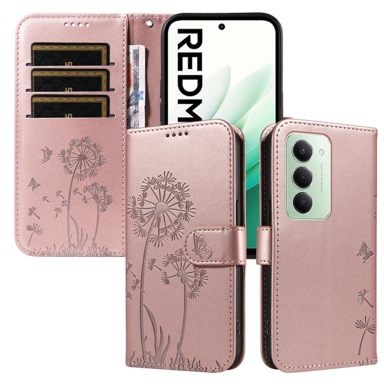 Dandelion Embossed Pattern Flip Leather Phone Case, For Redmi 17C/14C 4G/A4 5G/Poco C75 5G, For Redmi K90 Pro Max/Poco F8 Ultra, For Redmi K90/Poco F8 Pro, For Redmi 15C 5G / 4G EU 173mm, For Redmi 15 5G Global/15 4G SEA 169.5mm                        ...
