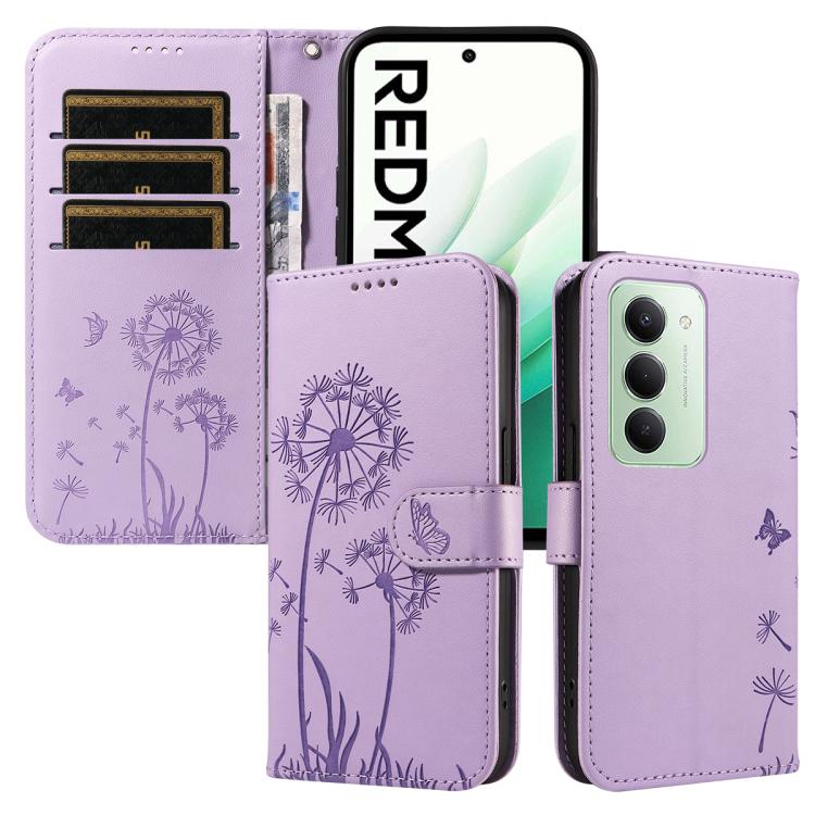Dandelion Embossed Pattern Flip Leather Phone Case, For Redmi 17C/14C 4G/A4 5G/Poco C75 5G, For Redmi K90 Pro Max/Poco F8 Ultra, For Redmi K90/Poco F8 Pro, For Redmi 15C 5G / 4G EU 173mm, For Redmi 15 5G Global/15 4G SEA 169.5mm                        ...
