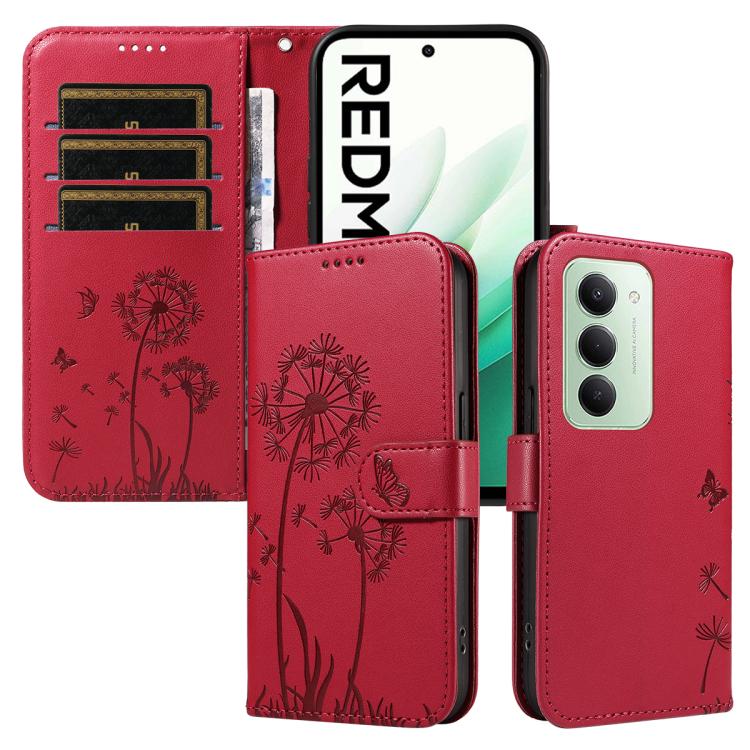 Dandelion Embossed Pattern Flip Leather Phone Case, For Redmi 17C/14C 4G/A4 5G/Poco C75 5G, For Redmi K90 Pro Max/Poco F8 Ultra, For Redmi K90/Poco F8 Pro, For Redmi 15C 5G / 4G EU 173mm, For Redmi 15 5G Global/15 4G SEA 169.5mm                        ...