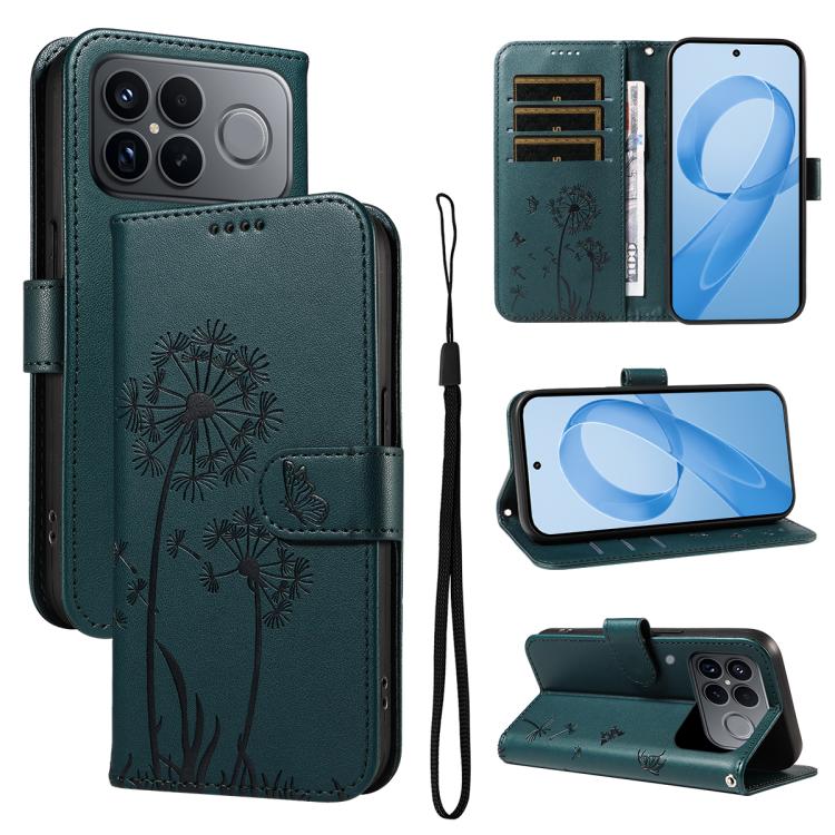 Dandelion Embossed Pattern Flip Leather Phone Case, For Redmi 17C/14C 4G/A4 5G/Poco C75 5G, For Redmi K90 Pro Max/Poco F8 Ultra, For Redmi K90/Poco F8 Pro, For Redmi 15C 5G / 4G EU 173mm, For Redmi 15 5G Global/15 4G SEA 169.5mm                        ...