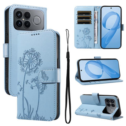 Dandelion Embossed Pattern Flip Leather Phone Case, For Redmi 17C/14C 4G/A4 5G/Poco C75 5G, For Redmi K90 Pro Max/Poco F8 Ultra, For Redmi K90/Poco F8 Pro, For Redmi 15C 5G / 4G EU 173mm, For Redmi 15 5G Global/15 4G SEA 169.5mm                        ...