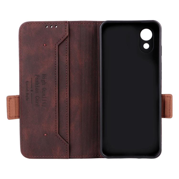Magnetic Clasp Leather Phone Case, For ZTE Kantan Sumaho5 A601ZT, For ZTE nubia S2 A502ZT, For ZTE nubia S2e / S2R / S2 Lite, For ZTE Kantan Sumaho 4 A402ZT, For ZTE Nubia S 5G A403ZT